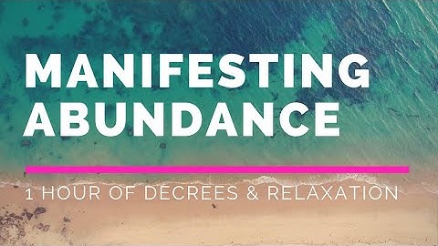 [It really works!!!] Manifesting Abundance | 1-Hour Soaking Music for Decrees and Relaxation
