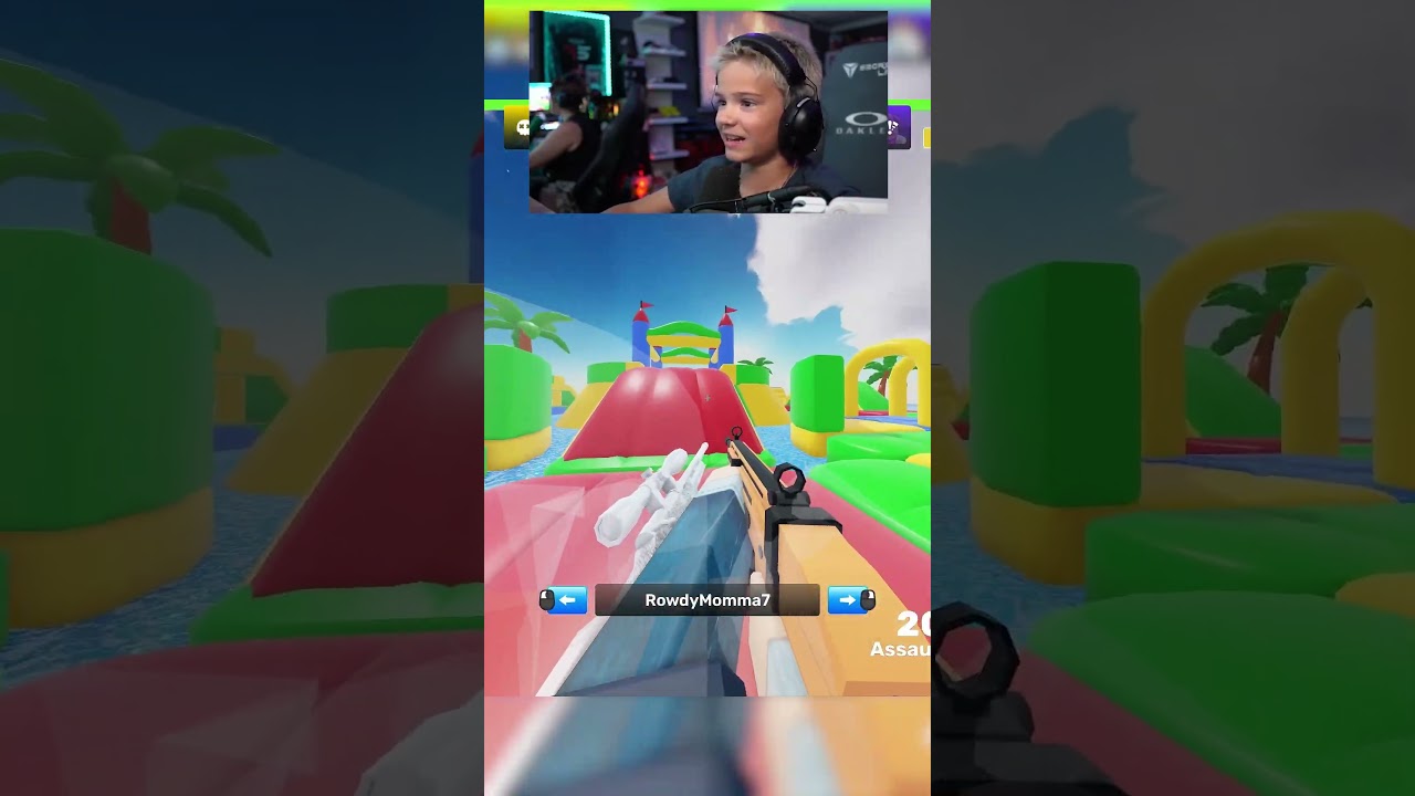 My MOM Builds My Roblox Rivals Loadout! #shorts