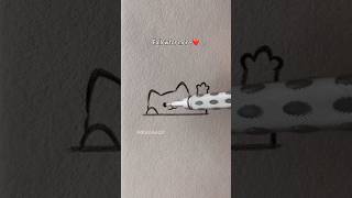 Cute Things to Draw When Bored 🥱 #drawingtutorial #simple #trendingshorts #artchannel #learntodraw