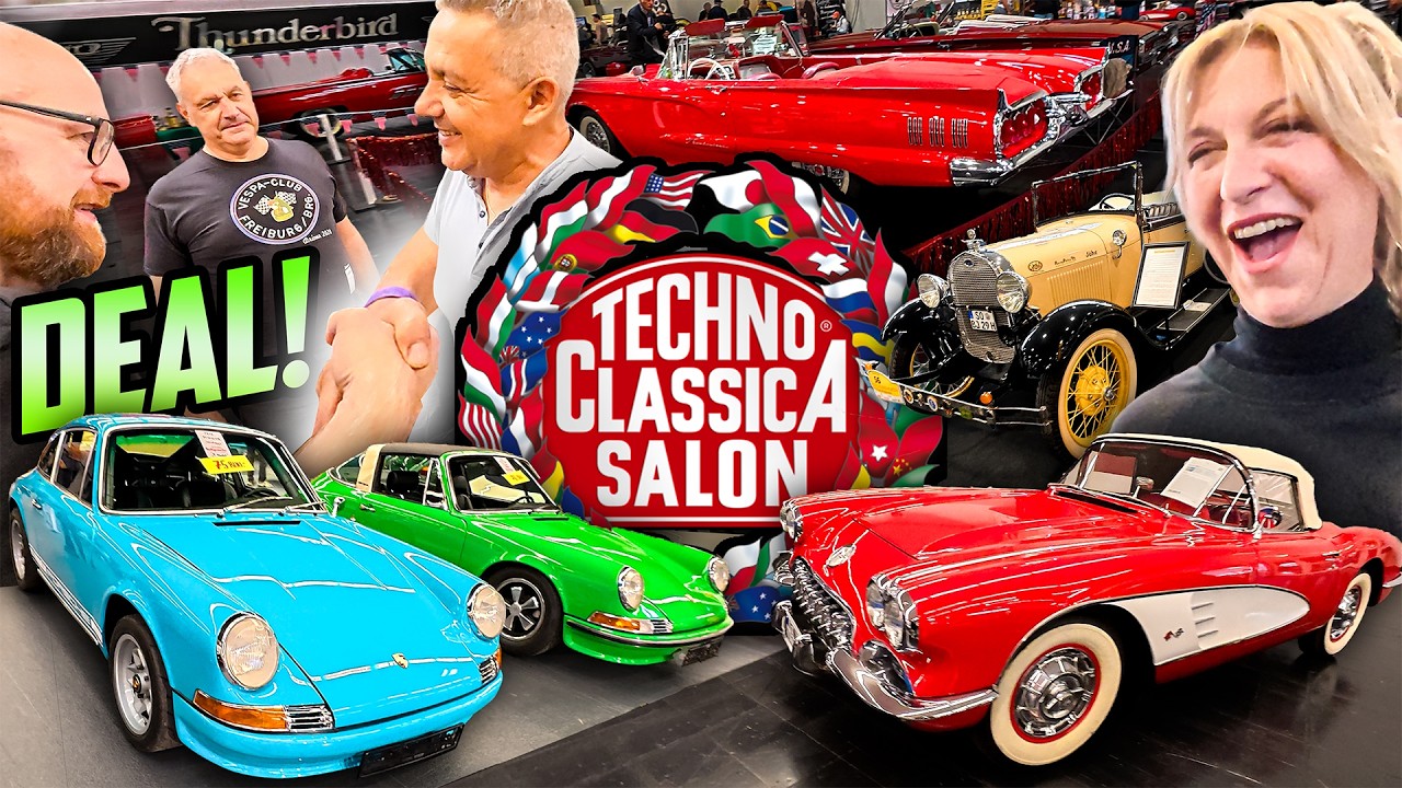 GEKAUFT wie GESEHEN!? - Techno Classica Dortmund 2026 - Der OLDTIMER-HIMMEL in DORTMUND!