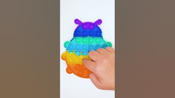 ASMR🌈Satisfying Pop It🌈Pop It Fidget Toy // Tingly Triggers, Tapping // Satisfying Video ASMR