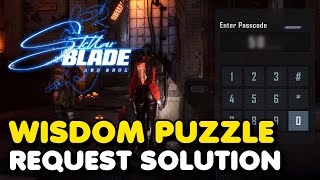 Stellar Blade - Wisdom Puzzle Side Quest Solution