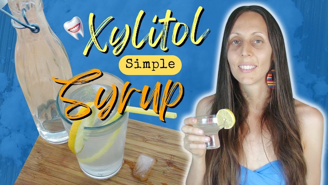 Xylitol Simple Syrup: Sweeten Your Drinks and Sauces, Sugar FREE - YouTube