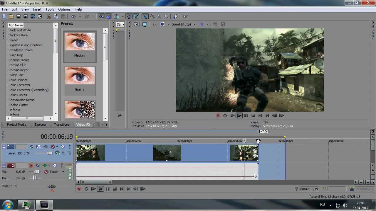 Туториал| Sony Vegas Pro 10| Best Quality
