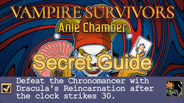 Defeat The Chronomancer With Dracula