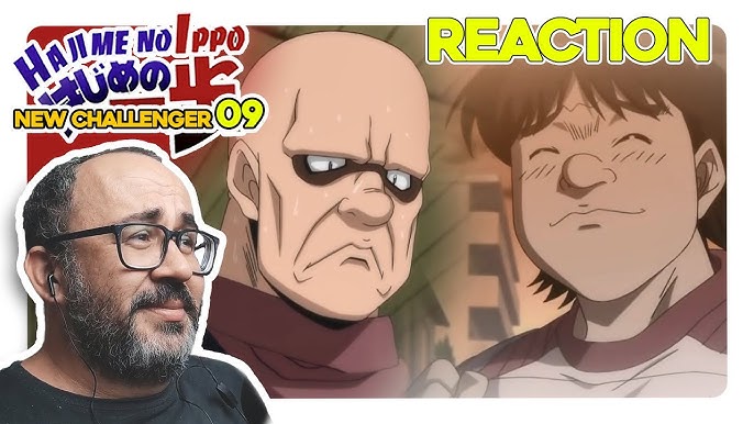 IPPO CONFRONTA SUA INGENUIDADE.  REACT hajime no ippo new challenger  episódio 10 