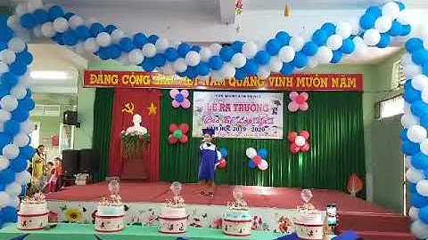 LỜI TRI ÂN CỦA BÉ TRƯỚC KHI VÀO LỚP 1- LỄ RA TRƯỜNG - NH 2019-2020.HKP.TPVL