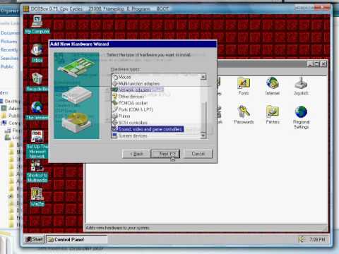 windows on dosbox