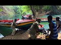 Taking out all the boat out of the water making preparation before the hurricane hit Jamaica