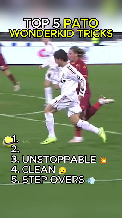 TOP 5 PATO WONDERKID TRICKS ⚡🇧🇷🔥