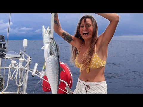 Problems in Paradise, At least the Fish are Biting! | Sailing Indonesia (Sailing Nandji) Ep 140