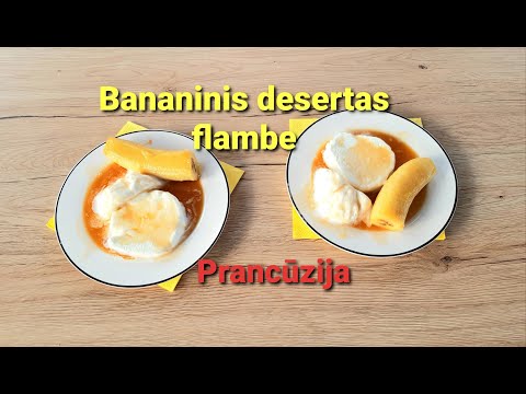 Video: Bananų Desertai