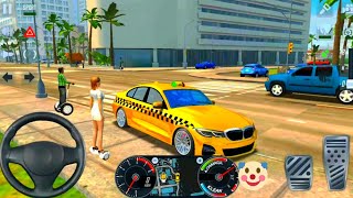 New Electric Taxi Car Gameplay** ⚡🚕💳 screenshot 3