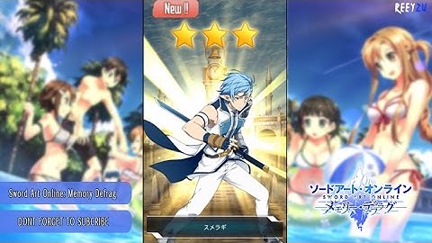 Sword Art Online Memory Defrag - x10+1 Scout Gacha Roll #1