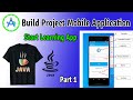 Start build project mobile application on Android Studio, Java programming(Beginner app) - IQ