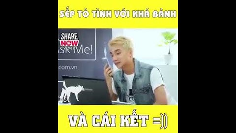 Sơn tùng tỏ tình với khá bảnh và cái kết