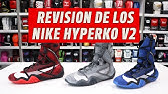 Nike HyperKo Shoes Limited Edition White/Gold & Navy/Grey - YouTube