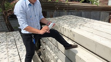 Kiểm tra độ cứng cọc bê tông bằng búa bật nảy Matest C380 | 0936 620 757