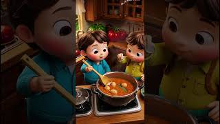 Cooking kids #cute