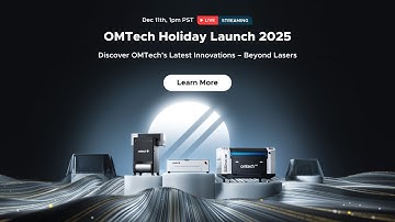 OMTech Holiday Product Launch 2025