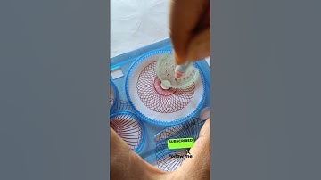 So satisfying spirograph drawing 😍😍. #asmr #satisfying #spirograph #drawing #viral #facts #relaxing