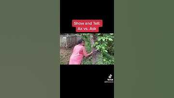 You don’t AX a question!