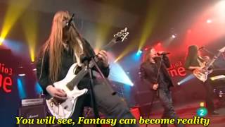 Stratovarius - Fantasy ( Live ) - with lyrics.
