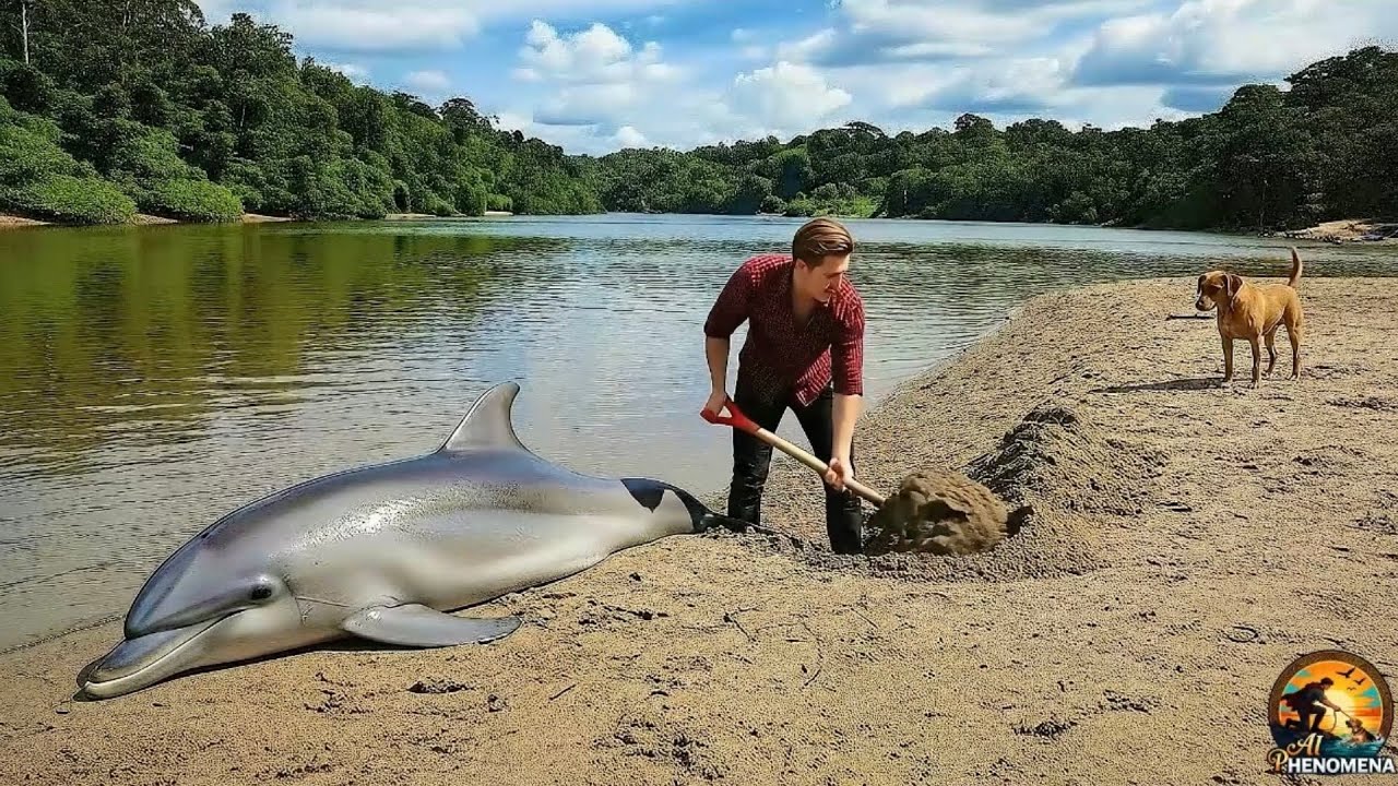 He Found A Dolphin On The River – The Ending Shocked Everyone | Heartwarming Rescue 
