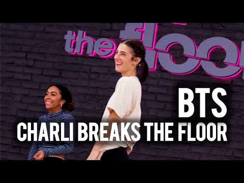 BTS of Charli Breaks The Floor ft Charlize & Zachary | Brian Friedman Choreography | Charli D'Amelio