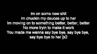 Video thumbnail of "Dueces W/ Lyrics By Chris Brown & Tyga"