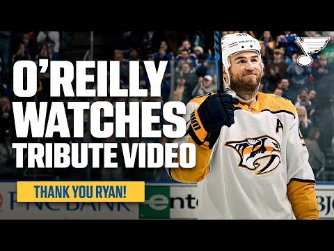 O'Reilly watches tribute video - YouTube