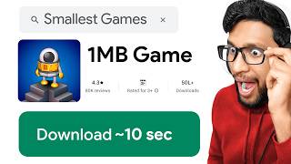 1MB TO 100MB ANDROID GAMES FROM PLAYSTORE ! screenshot 1