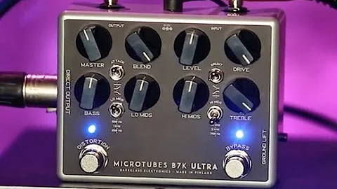 Review Demo - Darkglass Electronics Microtubes B7K Ultra