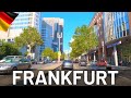 FRANKFURT Driving Tour September 2021 🇩🇪 Germany 4K Video Tour. Driving in Frankfurt