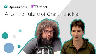 Webinar AI & The Future of Grant Funding by OpenGrants 403 views 9 months ago 59 minutes