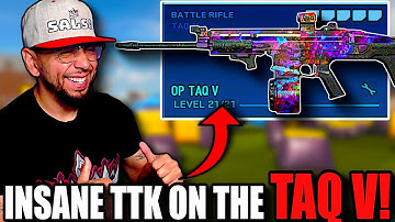 FASTEST TTK TAQ V CLASS for WARZONE SEASON 4!