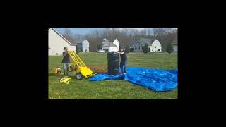 Don't Miss It! We're Deflating a 14 Inch INCREDIBLE Zero Gravity Safari Bounce House in 60 secs!