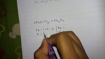 Balancing pbo+o2=pb3o2