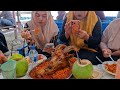 ASMR MUKBANG 🔥 Spicy Noodles & Giant Horned Goat Head | Extreme Eating Sounds
