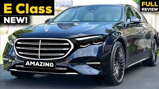 2024 MERCEDES E Class Sedan Exclusive NEW FULL In-Depth Review Interior Infotainment MBUX