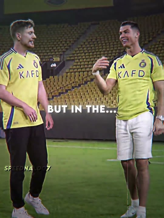 Ronaldo Reacts To iShowSpeed SIU 🤯🔥