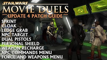 Movie Duels: Update 4 Patch - New Features Tutorial (Dual Pistols, Sprint, NPC Commands Menu etc.)