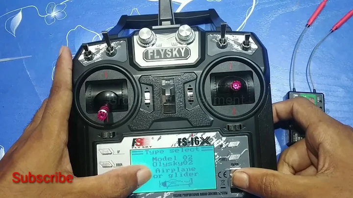 Flysky FS i6x full setup for quadcopter drone Plus all drone