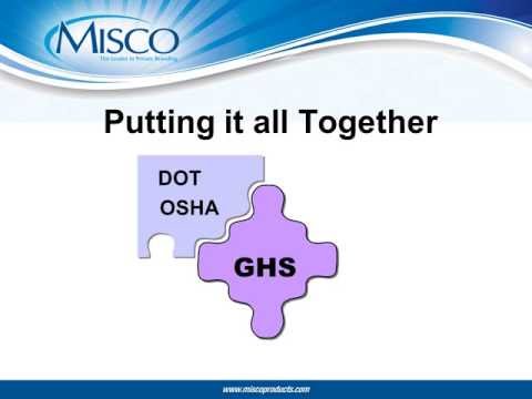 PART 1 GHS Training: What is GHS