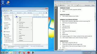 004 MEMBUAT FILE DENGAN NOTEPAD