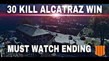 30 KILL ALCATRAZ WIN WITH CRAZY ENDING! | CoDBlackout