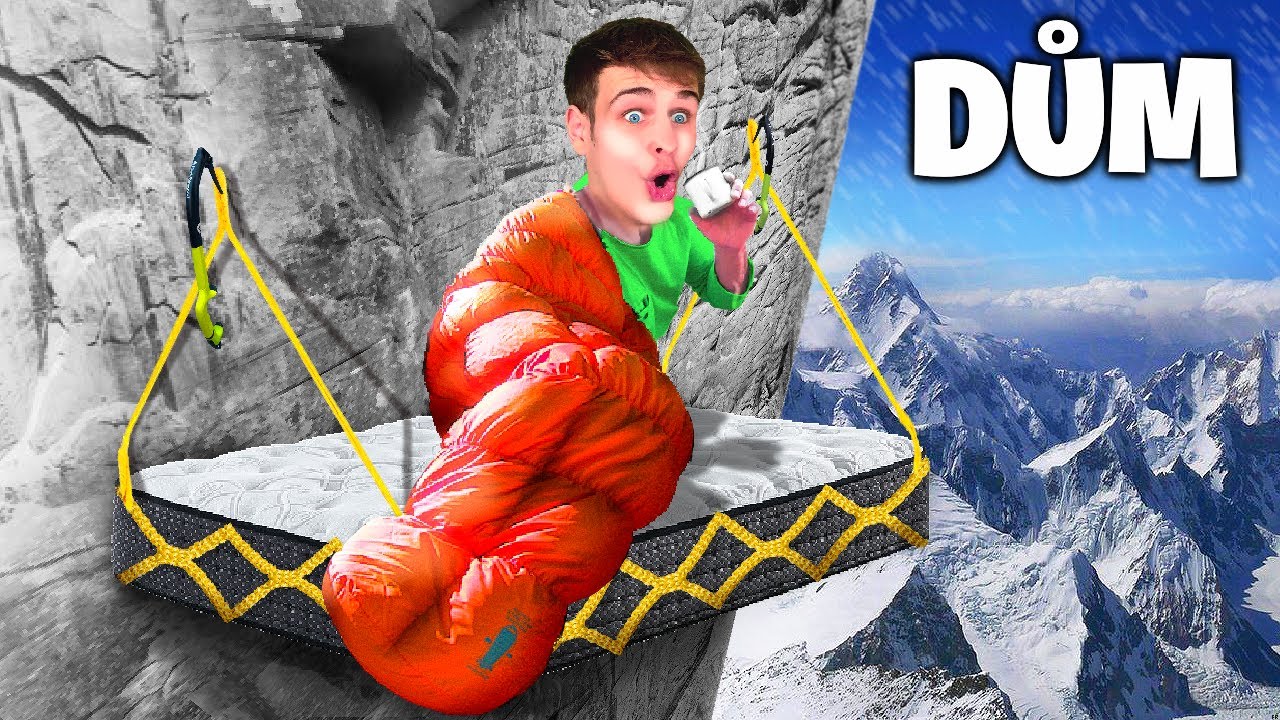 Stavím DŮM na SMRTÍCÍM ÚTESU v Minecraftu!