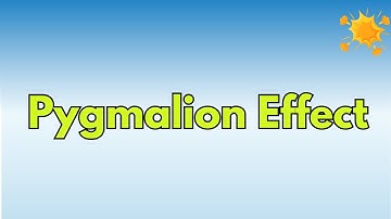 Pygmalion Effect | Expectations Influence Performance