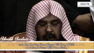 Sheikh Sudais (LIVE) - Surah Al Imran || Heart Warming Recitation || 1080pᴴᴰ