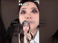 Fake double eyelids trend in china  chinesemakeup kbeauty douyin makeup makeuphacks viral